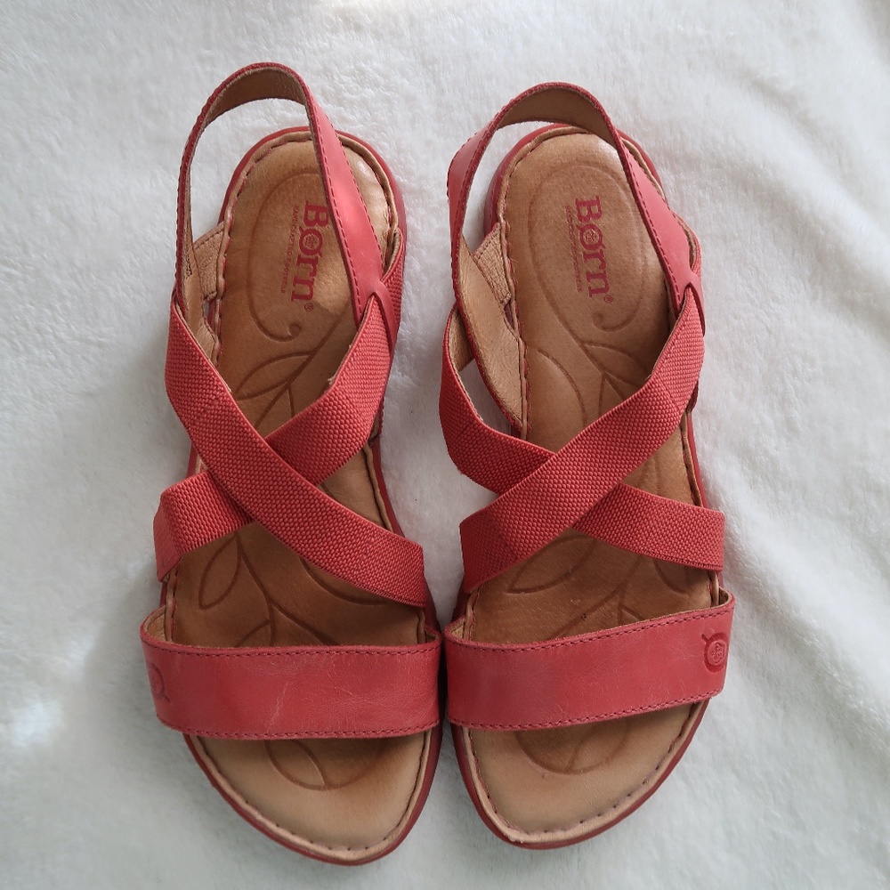 COPY - Red Born Boho Comfortable Sandal Size 7